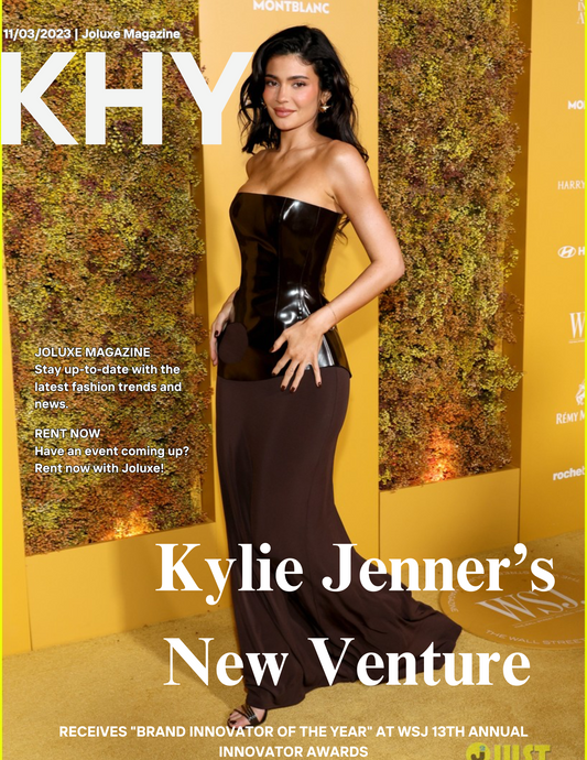 Kylie Jenner at WSJ for Khy 
