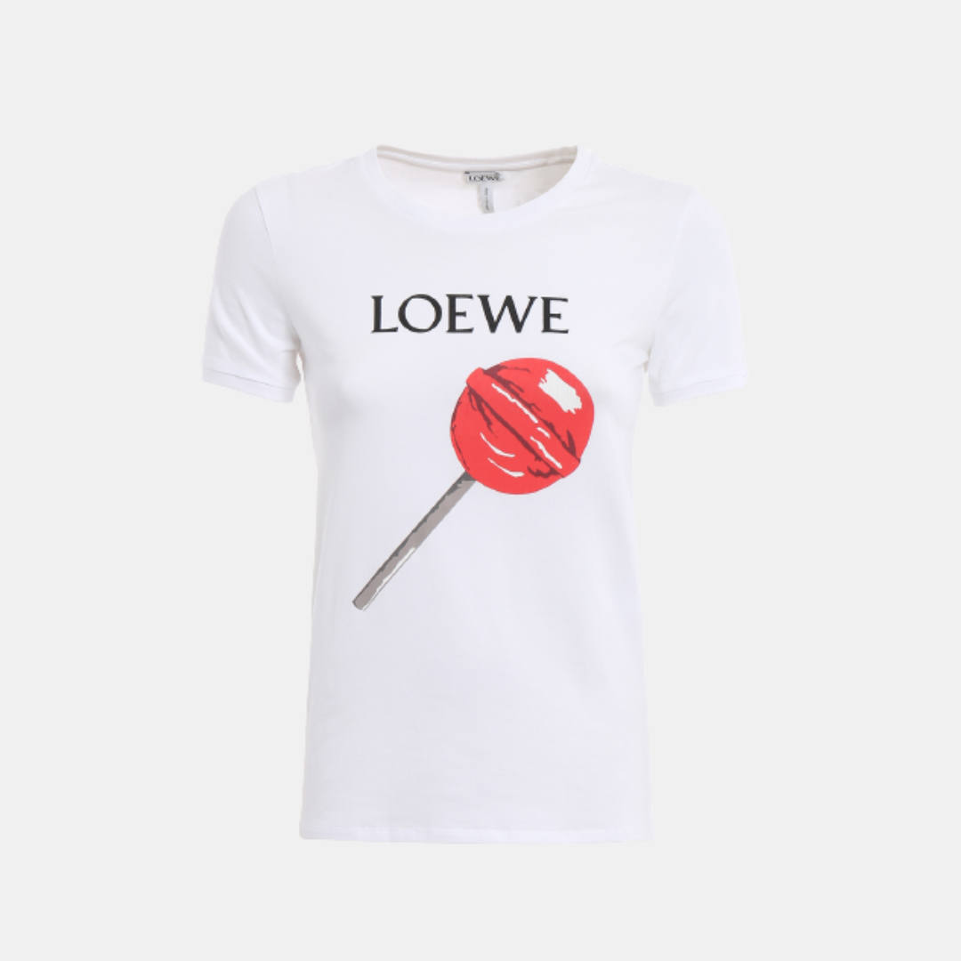 LOEWE  Lollipop cotton T-shirt